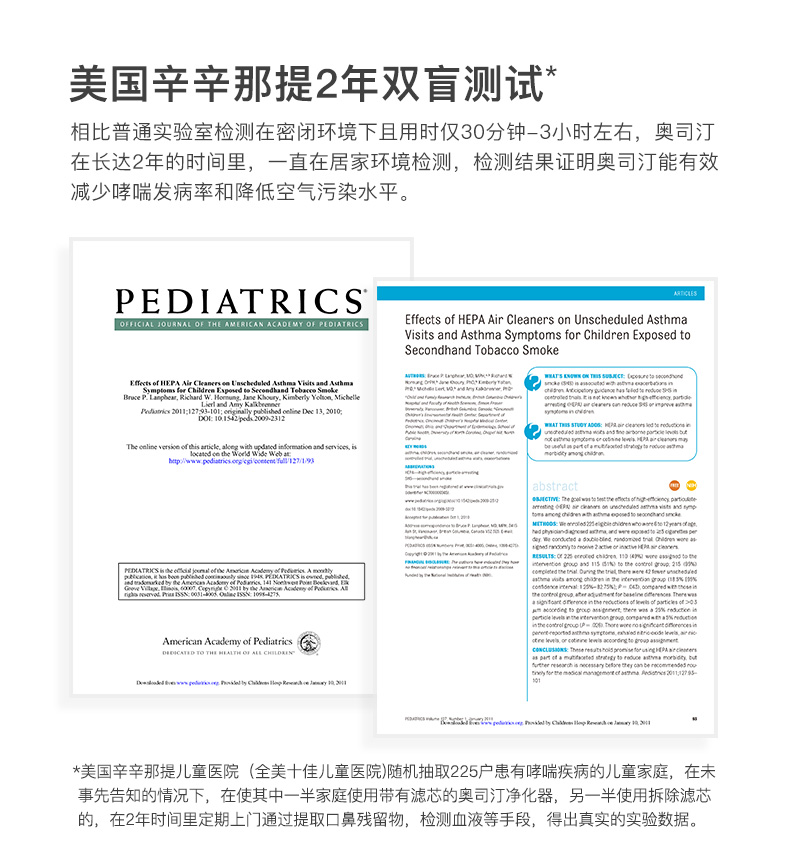 奥司汀空气净化器双盲测试