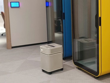 上海某科技公司办公室新装修-租赁空气净化器除甲醛